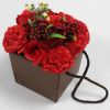 Picture of Soap Flower Bouquet - Red Rose & Carnation